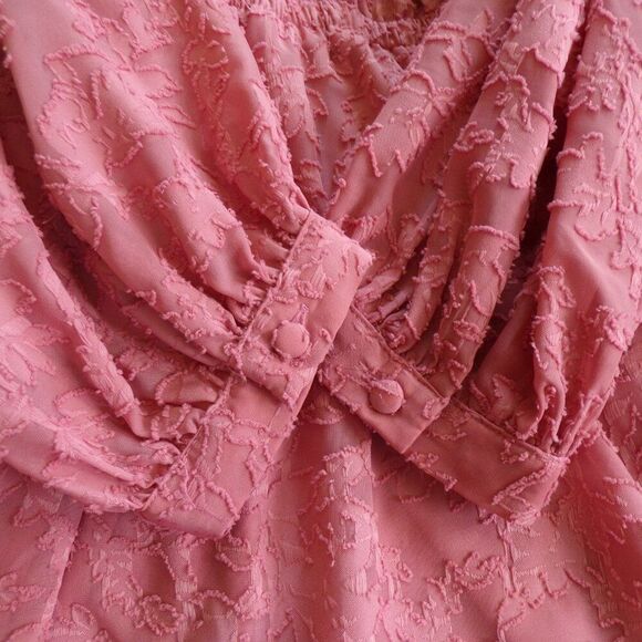 Lauren Conrad pink ruffle dress XXL - Picture 5 of 8